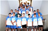 Recepcin municipal a los equipos infantil, cadete y juvenil del Club Voleadores