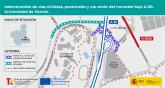 Transportes adjudica por 1,1 millones de euros las obras para conectar las vas ciclistas y peatonales a su paso por la autova A-30 en Murcia