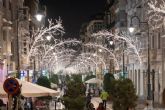 La iluminacin navidena de la calle del Carmen se extender a ms vas del centro de Cartagena