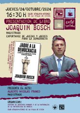 El magistrado Joaquim Bosch presenta 