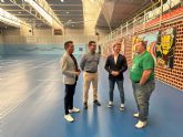 La Comunidad colabora en la reforma del polideportivo ´Mireia Belmonte´ de Las Torres de Cotillas