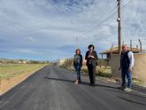 El Ayuntamiento de Puerto Lumbreras ejecuta la pavimentación del camino del Mercado del Ganado