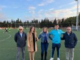 El campo de ftbol de Cabezo de Torres estrena accesos y aparcamiento, a lo que se une el nuevo pavimento en la calle de la Rambla, con una inversin de medio milln de euros