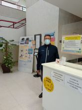 Dimoba realizar servicio control de accesos del Centro de Salud de Beniajn en Murcia