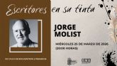 Molina de Segura recibe al escritor Jorge Molist en el ciclo 'Escritores en su tinta' Molina de Segura recibe al escritor Jorge Molist en el ciclo 'Escritores en su tinta'