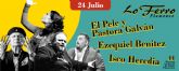 Cuarteto de ases en la noche ferrea con El Pele, Pastora Galvn, Ezequiel Bentez e Isco Heredia