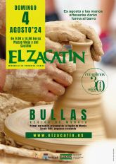 El mercadillo 'El Zacatín' dedica su actividad central en agosto a la cerámica