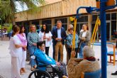 La Comunidad inicia la rehabilitación de la residencia Domingo Sastre de Lorca con la puesta en marcha de un jardín biosaludable