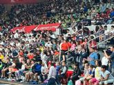 7.500 escolares llenan el Palacio de los Deportes en el 'Partido del Recreo'