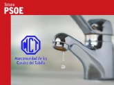 El PSOE solicita la construccin del nuevo depsito de agua que solucionar de manera definitiva los problemas de abastecimiento de la zona de los Huertos