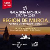 La Región de Murcia reunirá a los mejores 250 chefs de toda España con la celebración de la Gala de la Guía Michelin 2025