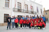 El alcalde recibe a las subcampeonas del CESA y a los campeones de la Copa de Espana de voleibol