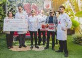 Un plato de granada mollar de Elche, su dashi y trucha del pirineo grana el concurso de Cocina Creativa con Granadas de Elche