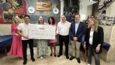 'Mesn Lorquino' dona su premio en las Jornadas Gastronmicas del Arroz en Calasparra en Lorca, para el tratamiento e investigacin del cncer infantil