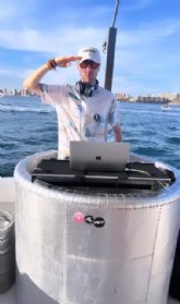 El DJ ciezano Herreranotes debuta en barco en La Manga con éxito