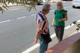 El Ayuntamiento pavimenta las calles de Puente Tocinos, Torreagera, Patiño, Beniajn y Llano de Brujas