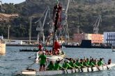 Procesin martima de Santiago Apstol este martes en el puerto de Cartagena