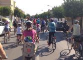 Cientos de personas participan en Las Torres de Cotillas en una jornada sobre ruedas para desarrollar valores de educación vial