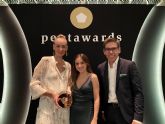 TSMGO se alza ganador y recoge un galardn en la ceremonia de entrega de los Pentawards en el Royal Opera House de Londres