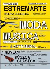 Molina de Segura acoge el 27 y 28 de octubre la cuarta edición del Festival ESTRENARTE 2023