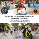 La Plaza del Cardenal Belluga acoge una exhibición de grappling