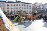 Las bigas de Asuero y Ptolomeo IV de la Semana Santa de Lorca sorprenden a los madrileños y visitantes de Fitur