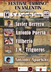 Valentín acogerá un festival taurino el próximo 14 de junio Valentín acogerá un festival taurino el próximo 14 de junio
