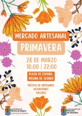 Molina de Segura acoge una nueva edición del Mercado Artesanal en la Plaza de España el sábado 28 de marzo Molina de Segura acoge una nueva edición del Mercado Artesanal en la Plaza de España el sábado 28 de marzo