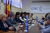 La consejera de Turismo y Cultura asiste a la comisión de trabajo de turismo de COEC