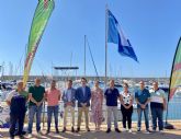 Las banderas azules que ondean en seis puertos deportivos de la Regin muestran la 'calidad medioambiental y de excelencia en su gestin'