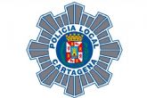 Dos agentes de la polica local de Cartagena salvan a una mujer de asfixia por atragantamiento