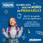 Atalayas ayuda a las familias a encarar la vuelta al cole