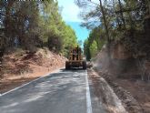 Se inician las obras de mejora del último tramo de la vía regional que une Pliego con la carretera que comunica Aledo, Lorca y Bullas