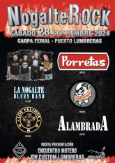 Porretas, Alambrada, La Nogalte Blues Band, Los Felinos y Fanfarrones protagonizarán, el 28 de septiembre, la segunda edición de Nogalte Rock