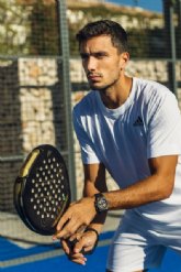 Alejandro Galán, el número uno del pádel mundial juega dobles con Hublot