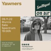 Yawners presenta en Murcia su nuevo disco 'Duplo' de lamano de San Miguel On Air