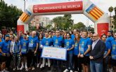 Ms de 3.250 personas participan en la carrera solidaria 'Muvete X Valencia' organizada en Murcia