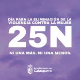 Calasparra reivindica por el 25N el final de cualquier forma de violencia contras las mujeres