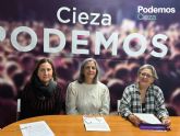 Podemos Cieza quiere que el Consejo Municipal de la Mujer sea un órgano operativo y que en él se traten temas relacionados con la igualdad de genero y se trabajen propuestas para elevarlas a pleno Podemos Cieza quiere que el Consejo Municipal de la Mujer sea un órgano operativo y que en él se traten temas relacionados con la igualdad de genero y se trabajen propuestas para elevarlas a pleno