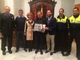 La Asociacin Down Lorca recibe 2.365 euros de las inscripciones de la San Silvestre de Lorca