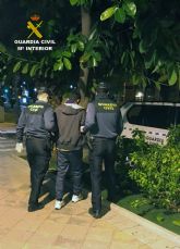 La Guardia Civil esclarece una decena de robos en garajes comunitarios de Alguazas