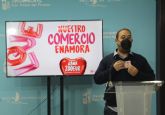 La concejala de Comercio pone en marcha la campaña 'Nuestro Comercio Enamora'