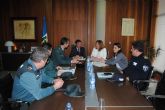 El delegado del Gobierno y la alcaldesa de San Pedro del Pinatar estudian medidas para reforzar campañas de prevencin de delitos