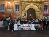El pueblo saharaui y Frente Obrero se concentran en la Plaza de la Catedral