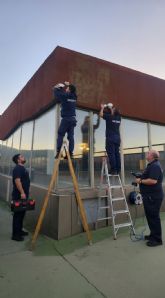 Las obras para reparar la fachada del hospital Santa Lucía comenzarán en marzo Las obras para reparar la fachada del hospital Santa Lucía comenzarán en marzo