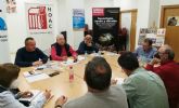 Pastoral del Trabajo y la HOAC de Murcia se renen con cinco sindicatos en la vspera del Primero de Mayo