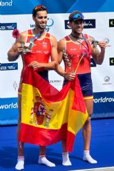 Plata y bronce para el remo español en la II Copa del Mundo