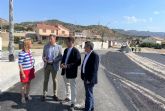 Ultiman las obras del tramo I de Lorca colocando las vigas sobre el paso inferior