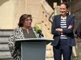 La alcaldesa de Archena asiste a la apertura de la Cripta de la Ermita del Balneario que podrá visitarse, a partir de hoy