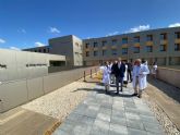 La UCI del hospital Santa Lucía estrena una zona exterior para pacientes y familiares